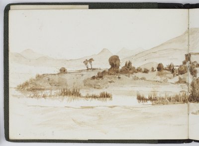 Skissebok med akvareller, tegninger og notater, Mexico, 1896-1898 (akvarell) av Adela Breton