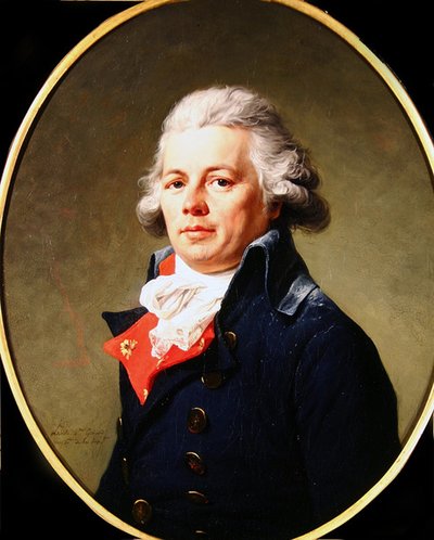 Portrett av en mann (olje på lerret) av Adelaide Labille Guiard
