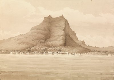 #39;Bora Bora, 4. september 1849 [Selskapsøyene]#39; av Admiral Sir Edward Gennys Fanshawe