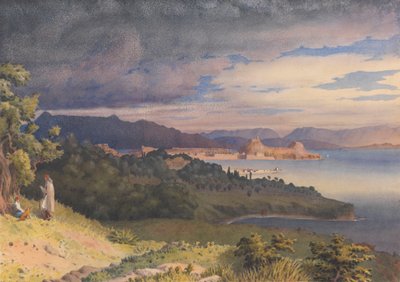 Korfu, 12. oktober 1857 [Hellas] av Admiral Sir Edward Gennys Fanshawe