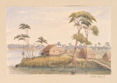 Sarawak fra Vestindia, Nord-Amerika og Borneo utklippsbok av Admiral Sir Edward Gennys Fanshawe