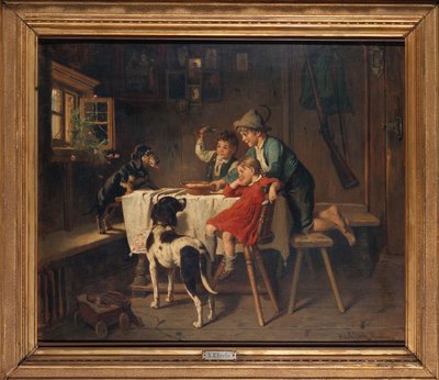 Frokosttid av Adolf Eberle