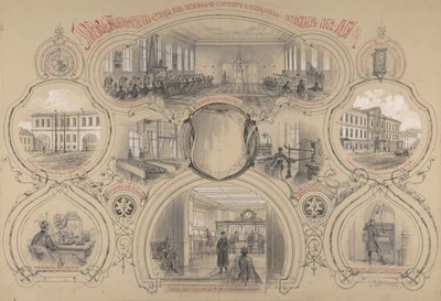Hovedtelegrafkontoret ble nylig bygget i St. Petersburg og åpnet 14. oktober 1862, 1862. av Adolf Jossifovich Charlemagne