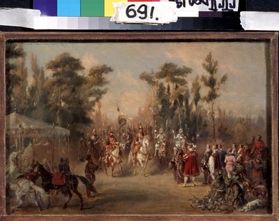 La chasse du tsar au 16eme siecle (The tsar