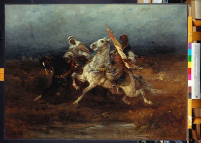 The Night Raid av Adolf Schreyer