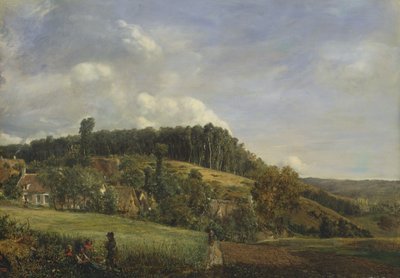Landskap i Nord-Tyskland av Adolf Vollmer