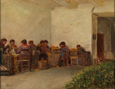 Landkvinnene av Adolf von Becker