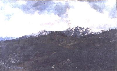 I alpine beitemarker av Adolf von Meckel