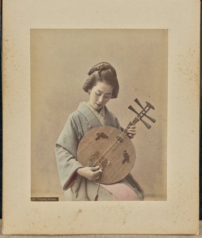 Spiller Getkin [sic] av Adolfo Farsari
