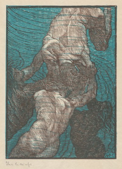 Ila e le ninfe (Hylas og nymfene) av Adolfo de Carolis