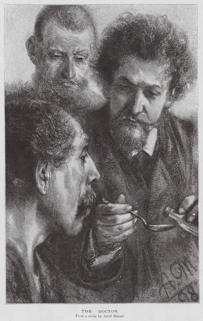  av Adolph Friedrich Erdmann von (after) Menzel