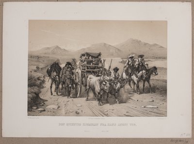 Don Quijotes hjemreise fra hans andre tog. av Johan Adolph Kittendorff