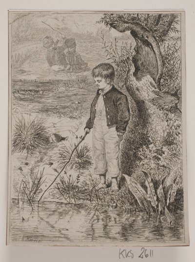 En fiskegutt av Johan Adolph Kittendorff
