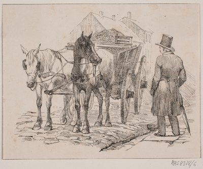 Søppelmannens hest av Johan Adolph Kittendorff