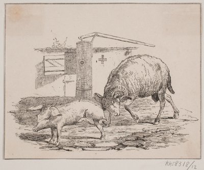 Væren og grisen av Johan Adolph Kittendorff