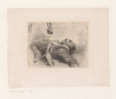 død husar av Adolph Menzel