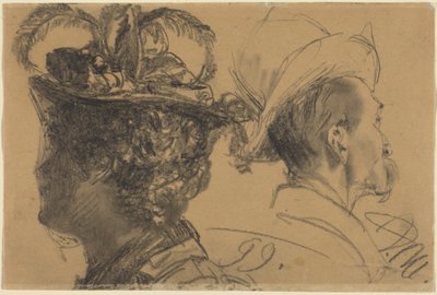 Hodene til en mann og en kvinne av Adolph Menzel