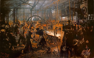 Jernvalseverket av Adolph Menzel