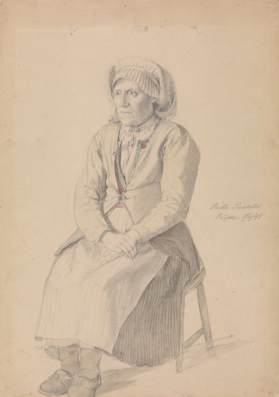 Britta Peersdotter Reisæter, Ullensvang av Adolph Tidemand