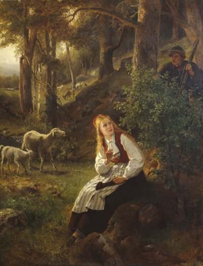 Det første møtet av Adolph Tidemand