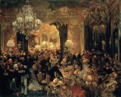 Ballsuppen av Adolph Menzel