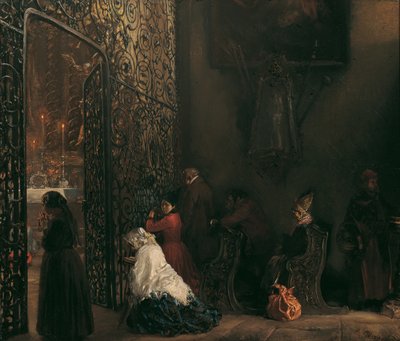 tidlig messe av Adolph Menzel