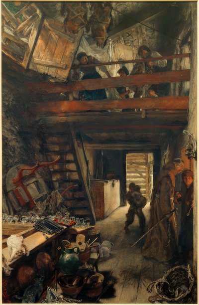 Kjøkken i Hofgastein av Adolph Menzel