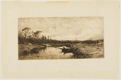 En høstkveld: nær Rossillon av Adolphe Appian
