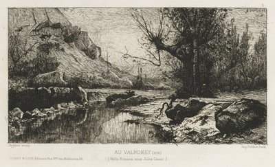 På Valromay Ain, 1868. av Adolphe Appian