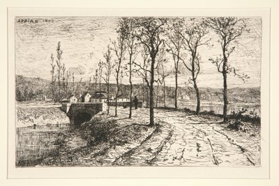 Inngang til landsbyen av Adolphe Appian