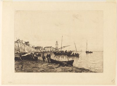 Havnen i San Remo av Adolphe Appian