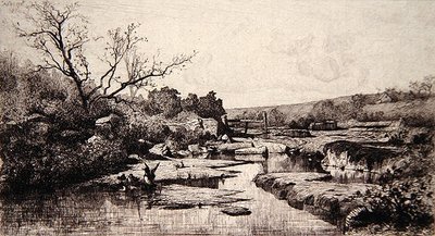 Kilden til Albarine-elven av Adolphe Appian