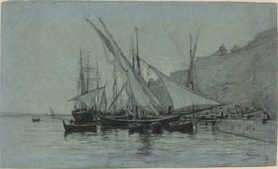 Havnen i Monaco av Adolphe Appian