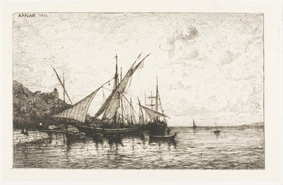 Havnen i Monaco av Adolphe Appian