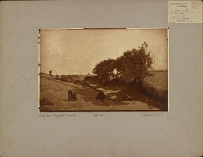 [«The Vale», av Corot] av Adolphe Braun