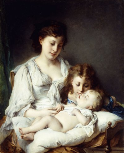 Mors hengivenhet av Adolphe Jourdan