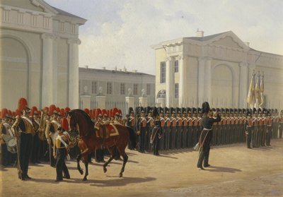 Leib Guard Izmailovo-regimentet, 1846 av Adolphe Ladurner