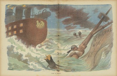Illustrasjon for Le Rire av Adolphe Leon Willette