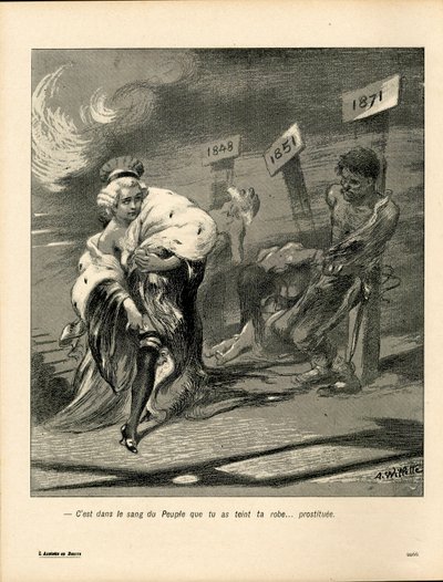 L'Plate au beurre, nummer 123, Satirical in Colors av Adolphe Leon Willette