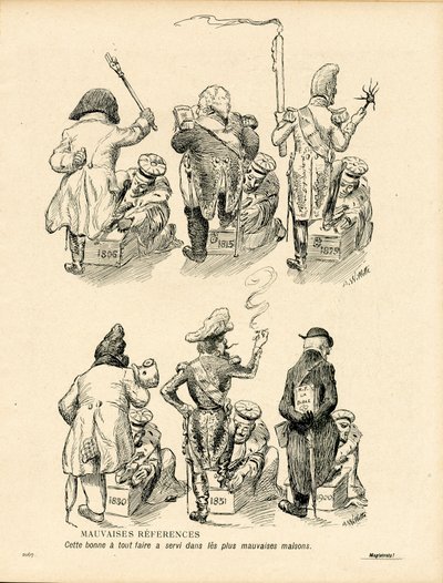 L'Plate au beurre, nummer 123, Satirical in Colors av Adolphe Leon Willette