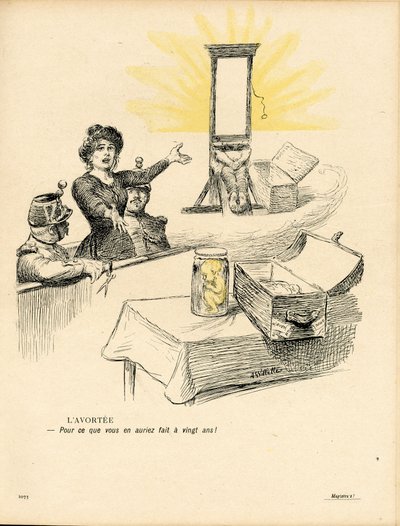 Smørfatet, nummer 123, Farge satirisk av Adolphe Leon Willette