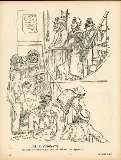 L'Plate au beurre, nummer 199, Satirical in Colors av Adolphe Leon Willette