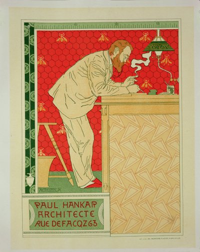 Reproduksjon av en plakat som reklamerer for 