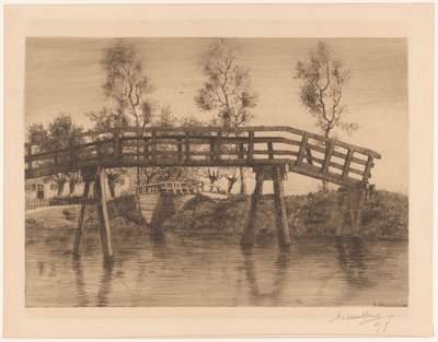 Bro Bro (II) (tittel på objekt) av Adolphe P.H J. van Weezel Errens (signed by artist)