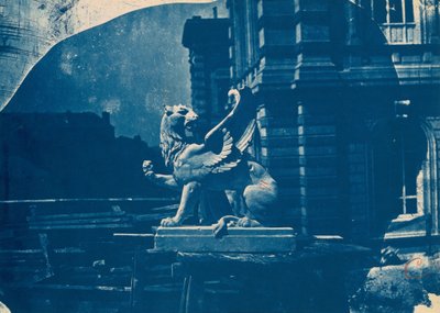 Skulptur av en griff på en byggeplass i Marseille (Skulptur av en griff på en byggeplass i Marseille) av Adolphe Terris