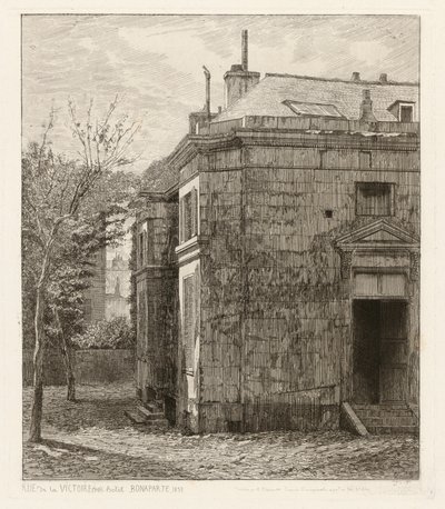 Seiersgate (70). Hotel Bonaparte av Adolphe Théodore Jules Martial Potémont