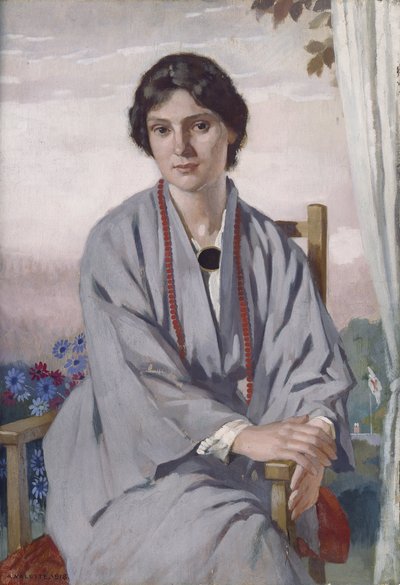 Portrett av May Aimee Smith av Adolphe Valette