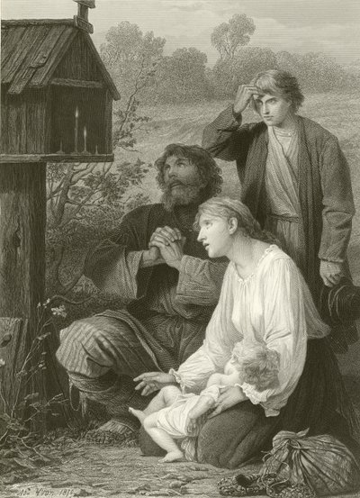 En helligdom i Russland av Adolphe Yvon