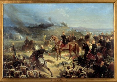 Italias kampanje: "" Slaget ved Solferino, 24. juni av Adolphe Yvon
