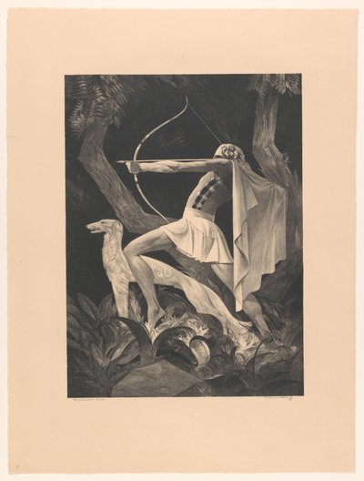 Skytten (original tittel på objekt) av Adriaan J. van 